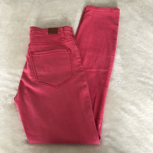 BDG Cigarette High Rise Pink Skinny Jeans, 27x34 - Picture 4 of 10